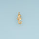 Seahorse Pendant,14K Gold Silver Ocean Animal Charm DIY Charm for Necklace Bracelet Making