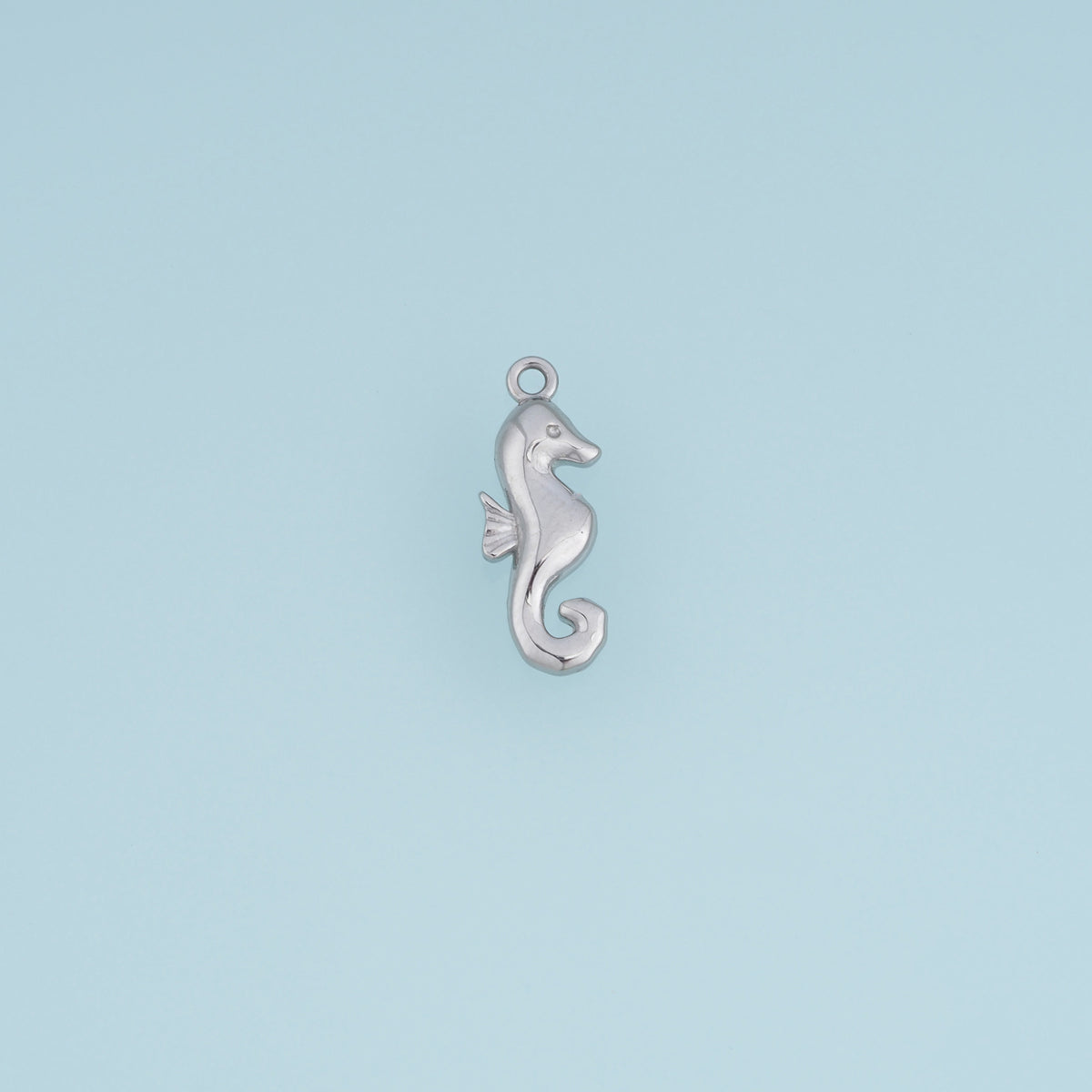 Seahorse Pendant,14K Gold Silver Ocean Animal Charm DIY Charm for Necklace Bracelet Making