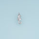 Seahorse Pendant,14K Gold Silver Ocean Animal Charm DIY Charm for Necklace Bracelet Making