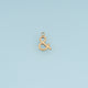 Ampersand Symbol Pendant,14K Gold Silver Minimalist Letter Charm DIY Charm for Necklace Bracelet Making
