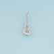 Electric Guitar Pendant,14K Gold Silver Musical Instrument Charm DIY Charm for Necklace Bracelet Making