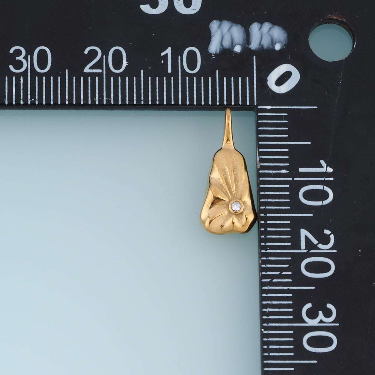 Sculpted Rectangle Leaf Shape Pendant,14K Gold Silver Curved Leaf Crystal Charm DIY Charm for Necklace Bracelet Making