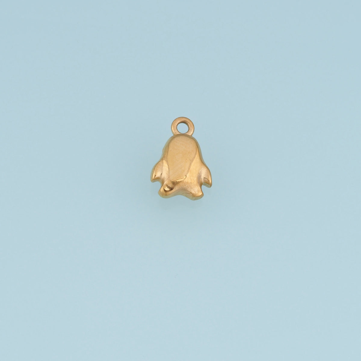 Penguin Pendant,14K Gold Cute Penguin Animal Charm DIY Charm for Necklace Bracelet Making