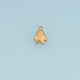 Penguin Pendant,14K Gold Cute Penguin Animal Charm DIY Charm for Necklace Bracelet Making