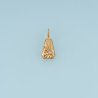 Sculpted Rectangle Leaf Shape Pendant,14K Gold Silver Curved Leaf Crystal Charm DIY Charm for Necklace Bracelet Making