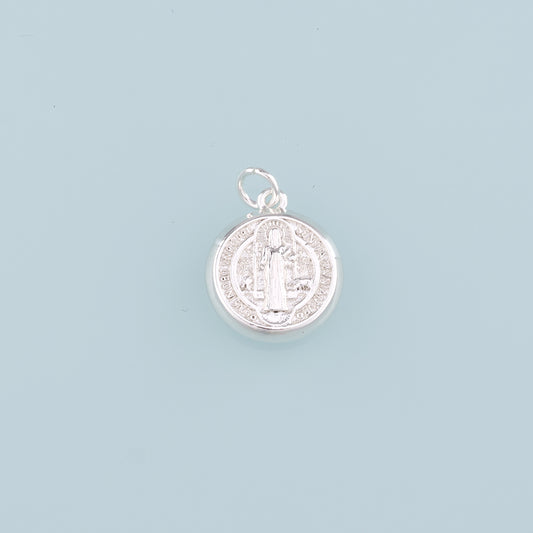 18K Gold Filled Benedict Pendant,Silver Benedict Charm Bracelet Necklace for DIY Jewelry Making Supply