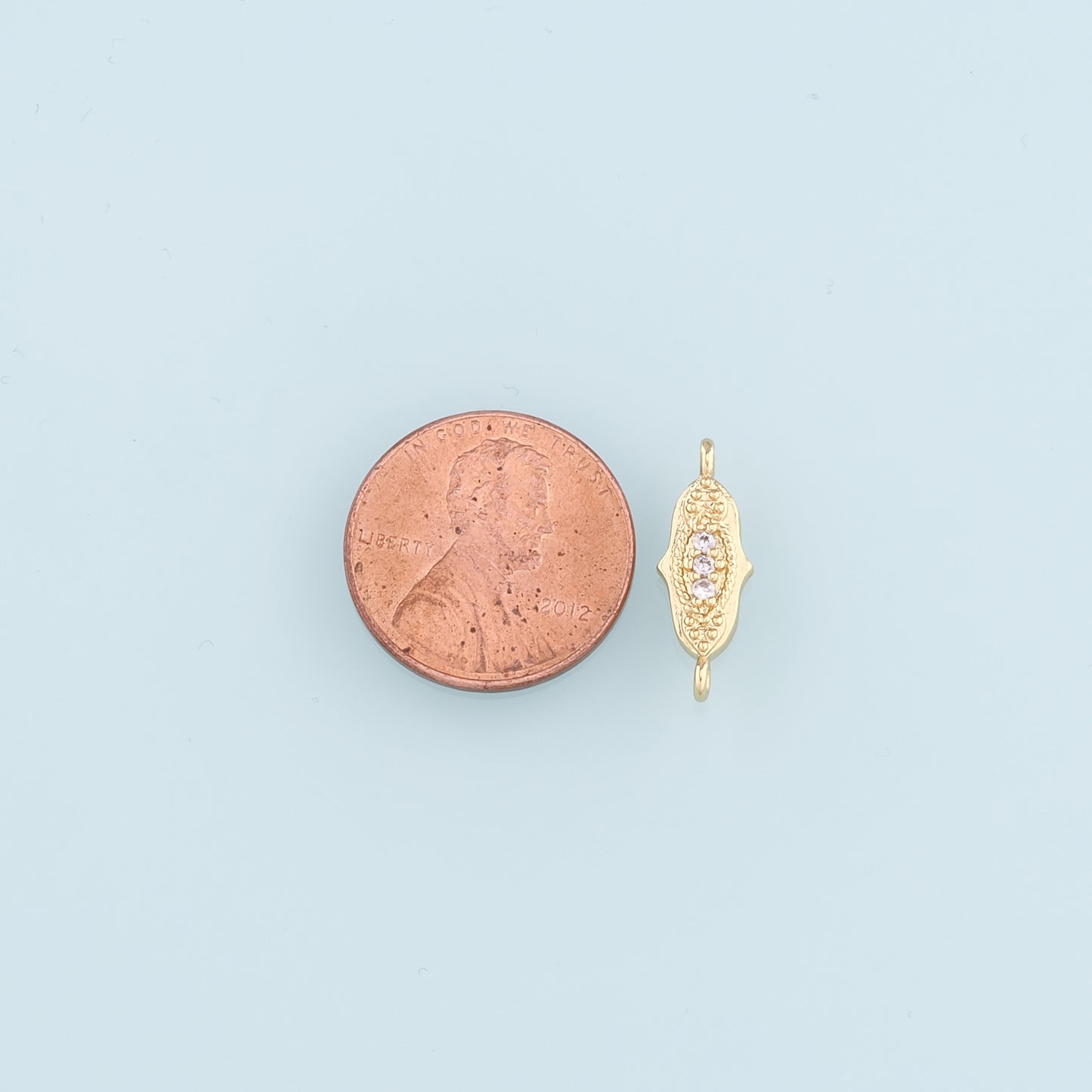 Gold Connector Charm,18K Gold Filled Hamsa Hand Pendant,CZ Micro Pave Hamsa Charm Necklace for DIY Jewelry Making Supply