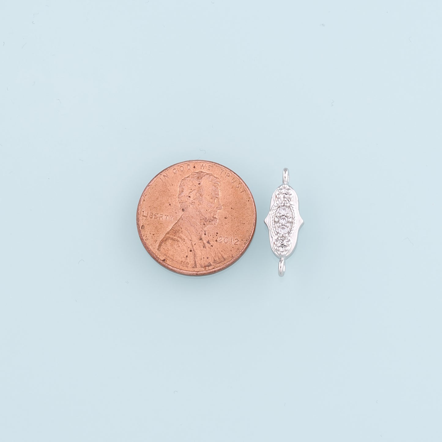 Gold Connector Charm,18K Gold Filled Hamsa Hand Pendant,CZ Micro Pave Hamsa Charm Necklace for DIY Jewelry Making Supply