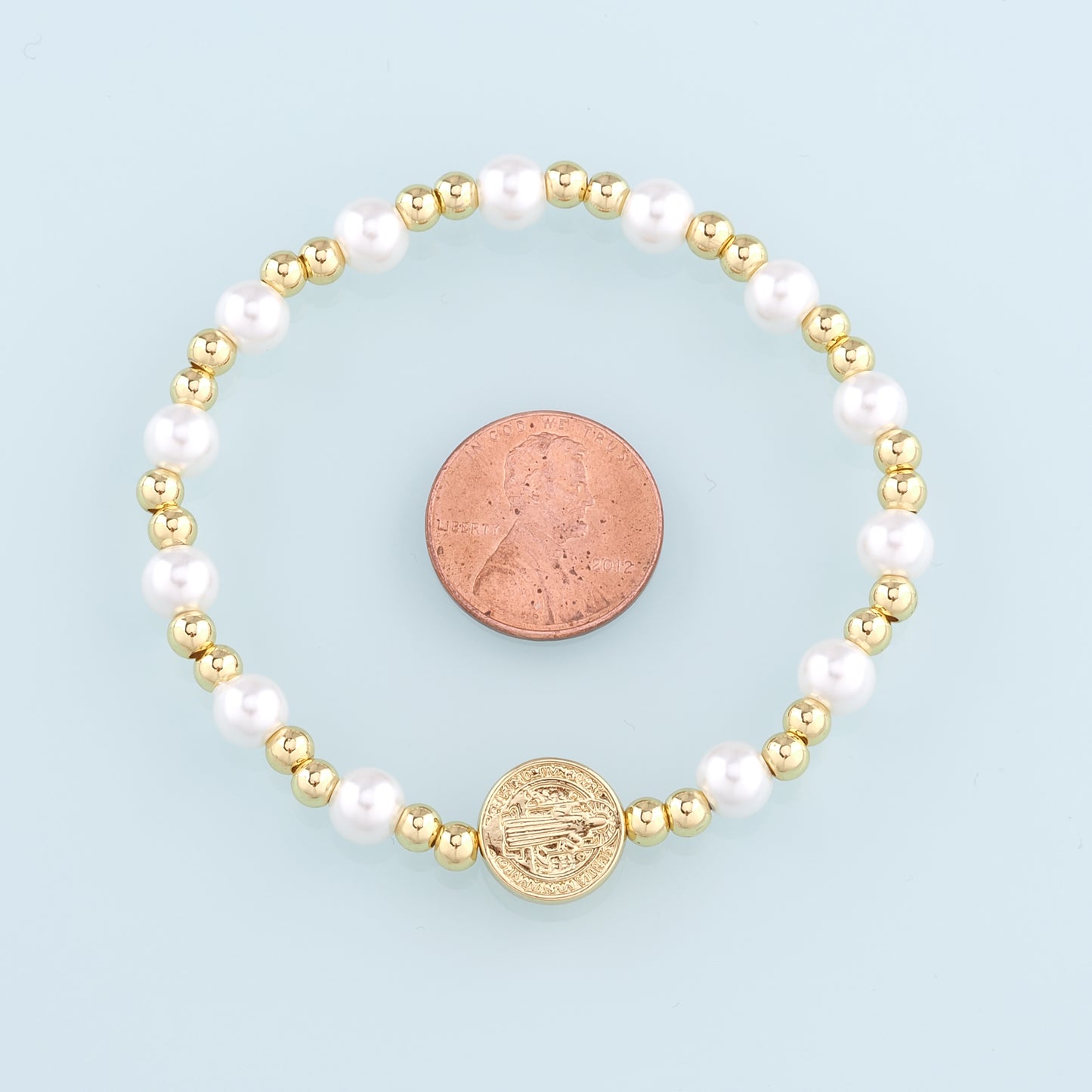 Gold Beaded Chain,18K Gold Filled Pearl Benedict Bracelet,Semi Finished Bracelets,Bracelets for Jewelry Making