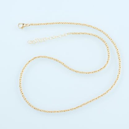 Gold Geometry Chain,18K Gold Filled Oval for Necklace Bracelet DIY Jewelry Making Supply