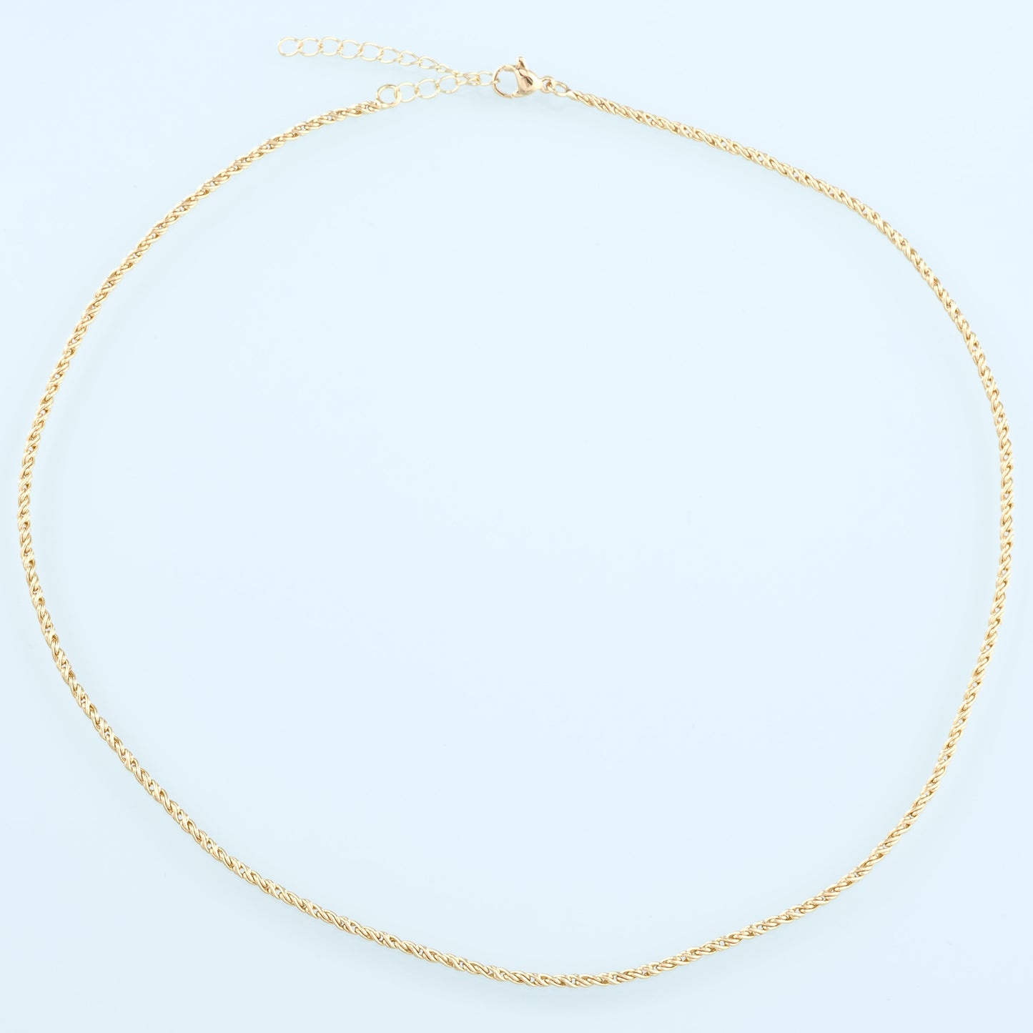 Gold Geometry Chain,18K Gold Filled Oval for Necklace Bracelet DIY Jewelry Making Supply