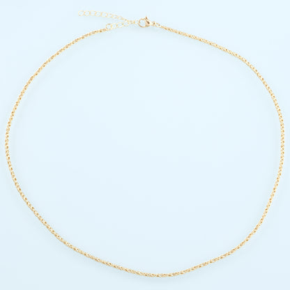 Gold Geometry Chain,18K Gold Filled Oval for Necklace Bracelet DIY Jewelry Making Supply