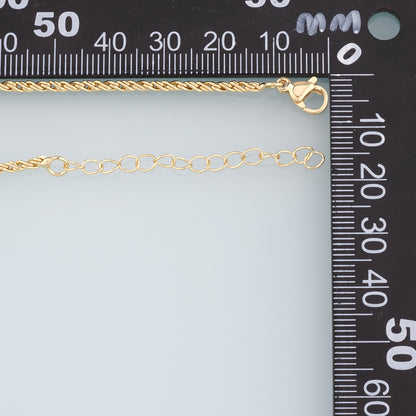 Gold Geometry Chain,18K Gold Filled Oval for Necklace Bracelet DIY Jewelry Making Supply