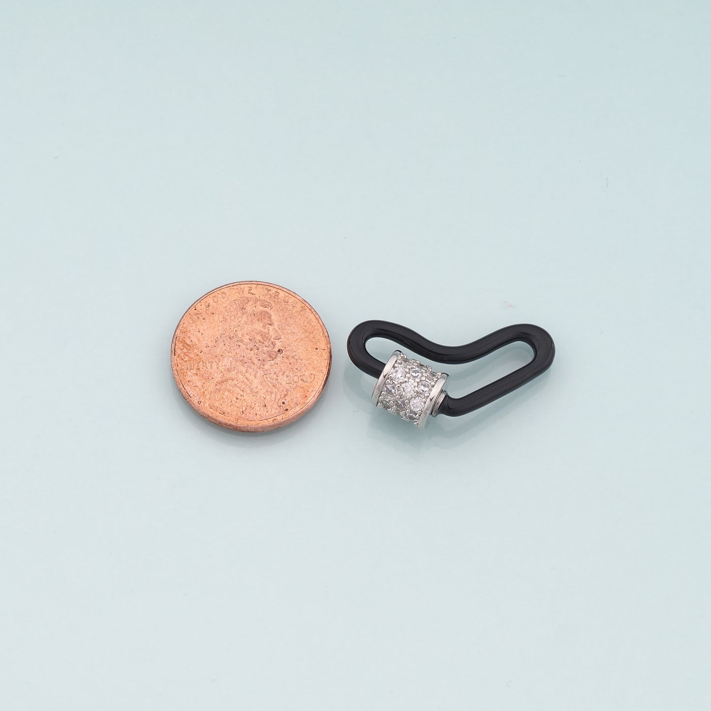 18K Gold Filled Heart Carabiner Clasp,Buckle Clasp,Carabiner Screw Clasp,Turnbuckle for DIY Jewelry