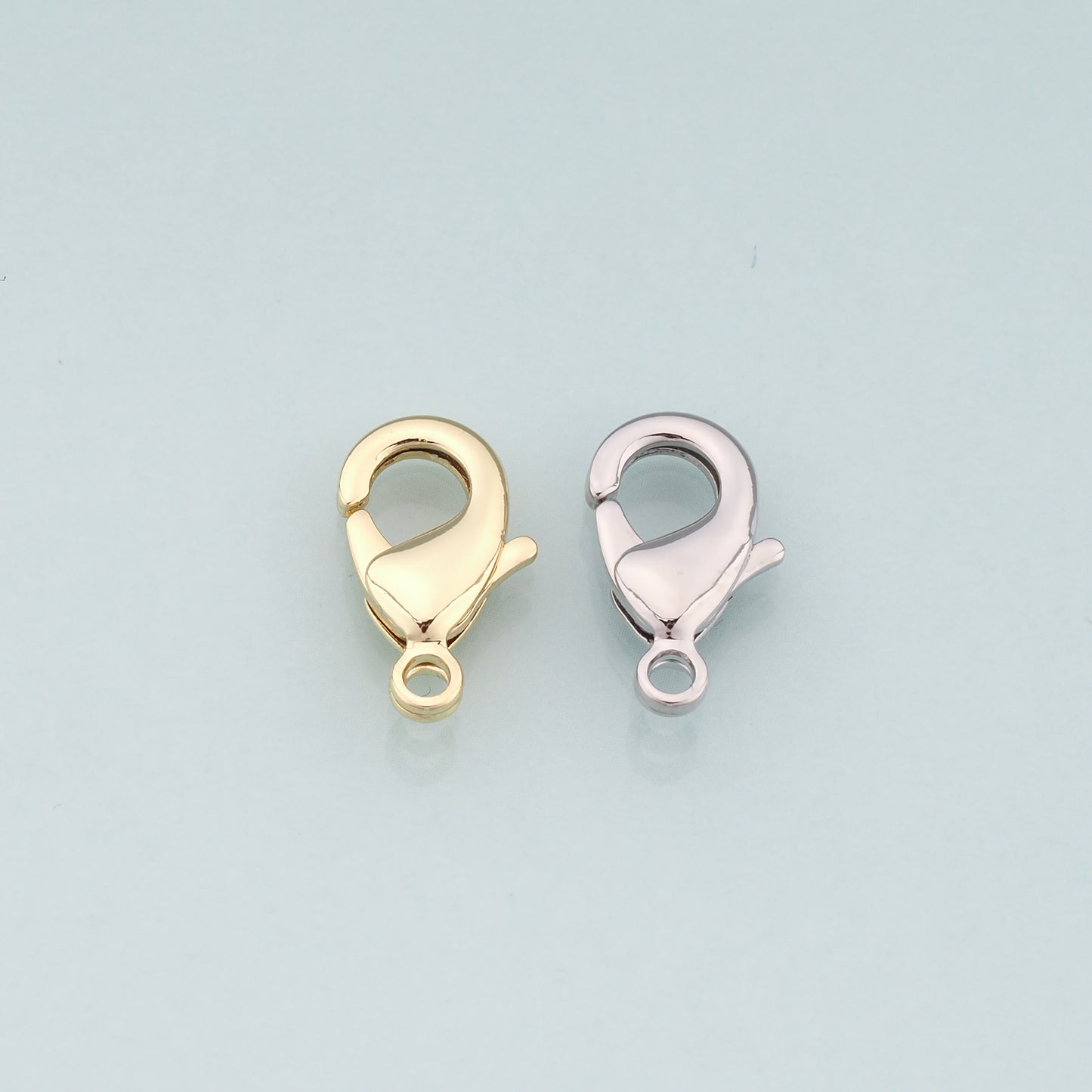 Gold Clasp,18K Gold Filled Lobster Clasp Gold Lobster Claw for DIY Jewelry Finding Necklace Bracelet