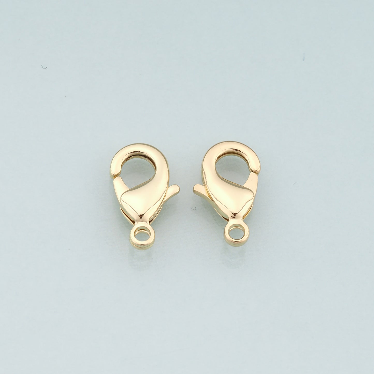 Gold Clasp,18K Gold Filled Lobster Clasp Gold Lobster Claw for DIY Jewelry Finding Necklace Bracelet