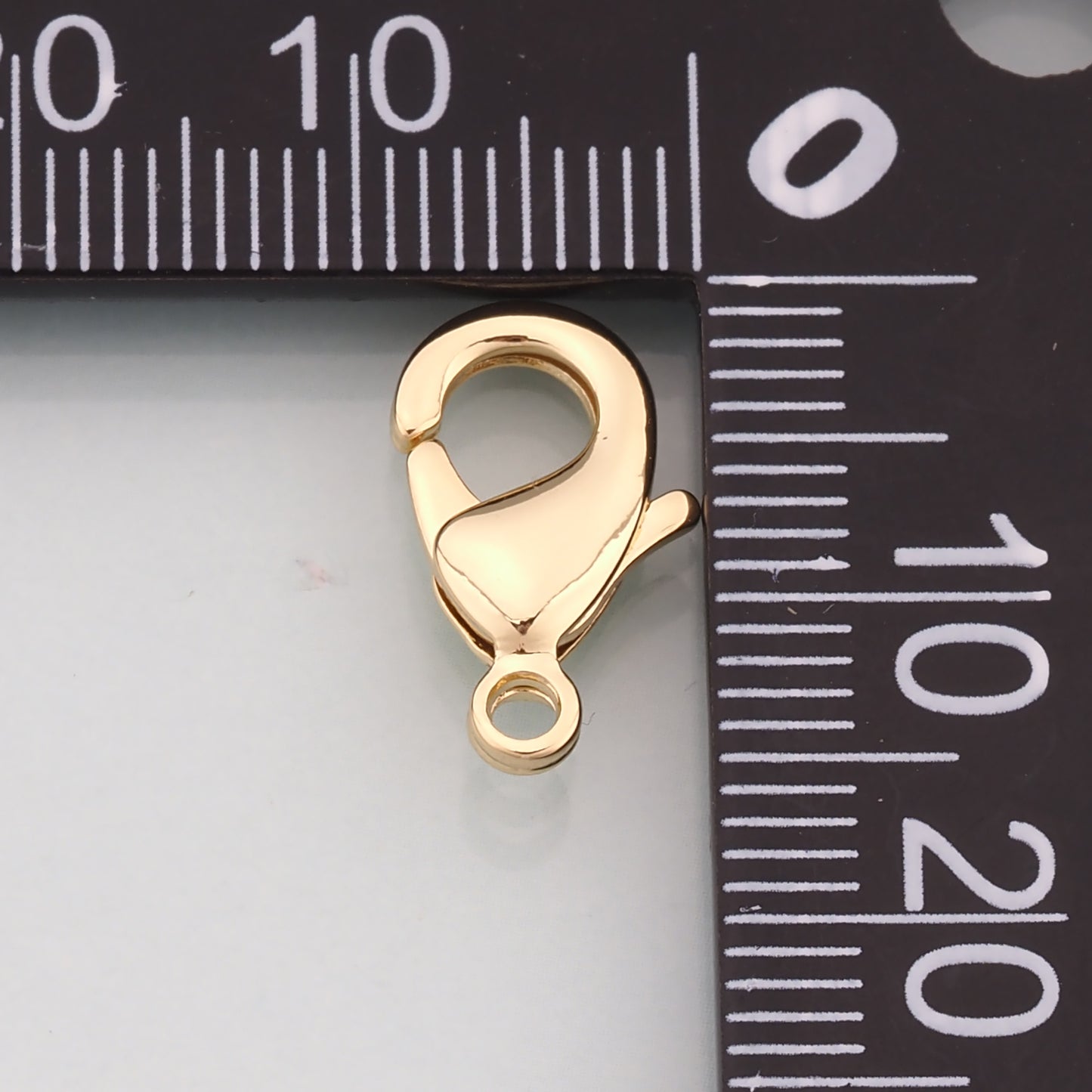 Gold Clasp,18K Gold Filled Lobster Clasp Gold Lobster Claw for DIY Jewelry Finding Necklace Bracelet
