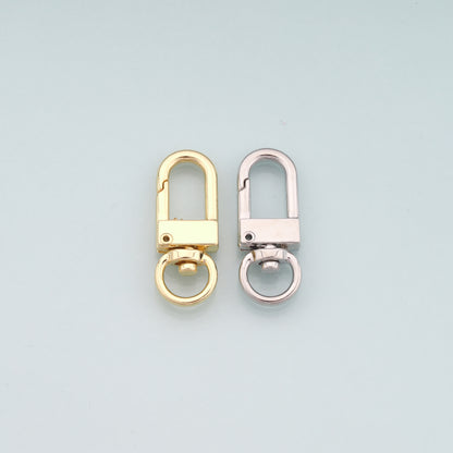 Gold Clasp,18K Gold Filled Lobster Clasp Gold Lobster Claw for DIY Jewelry Finding Necklace Bracelet
