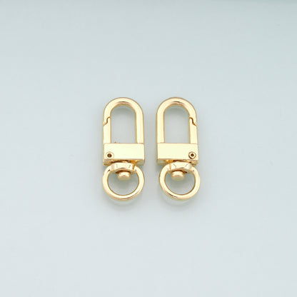 Gold Clasp,18K Gold Filled Lobster Clasp Gold Lobster Claw for DIY Jewelry Finding Necklace Bracelet