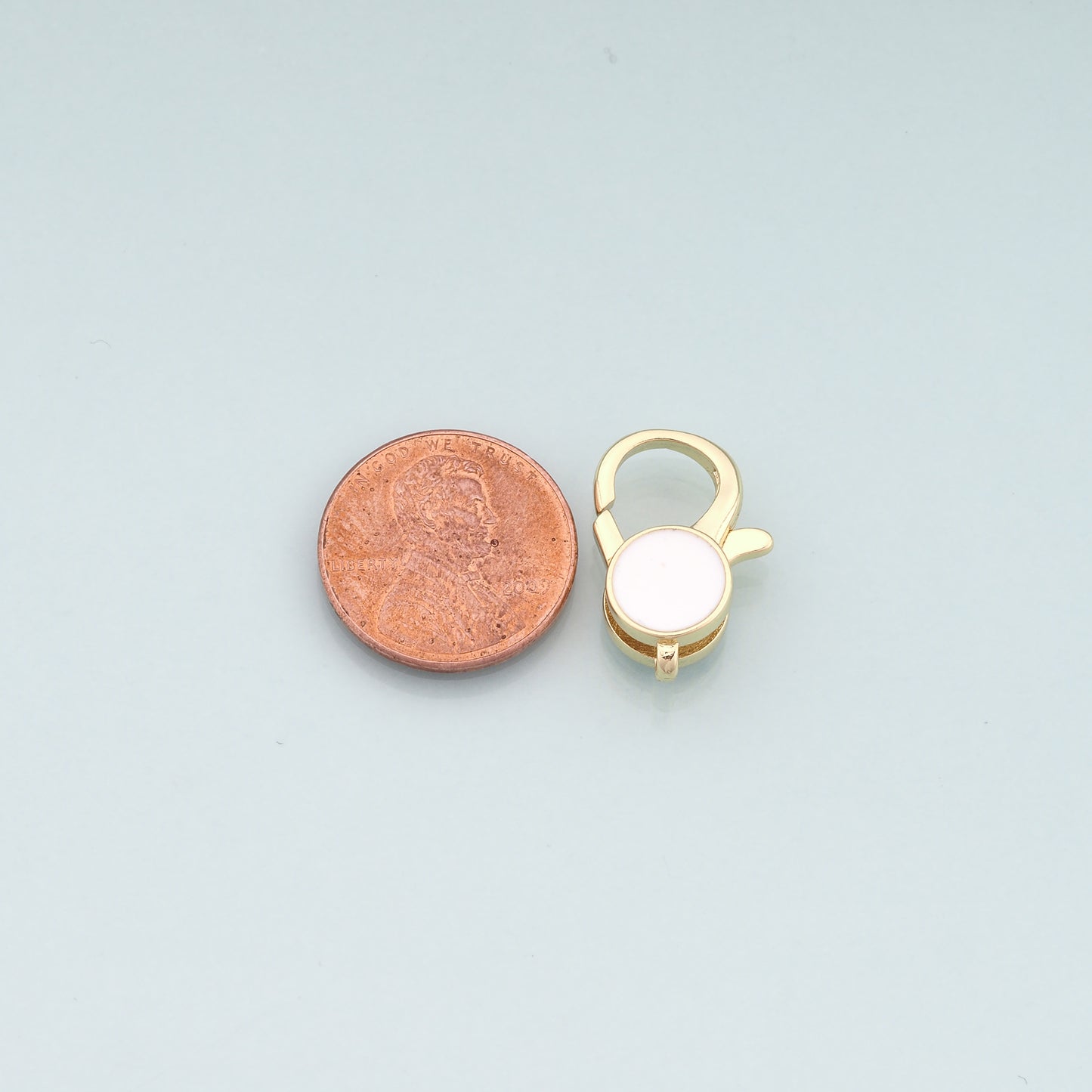 Gold Clasp,18K Gold Filled Lobster Clasp Gold Lobster Claw for DIY Jewelry Finding Necklace Bracelet