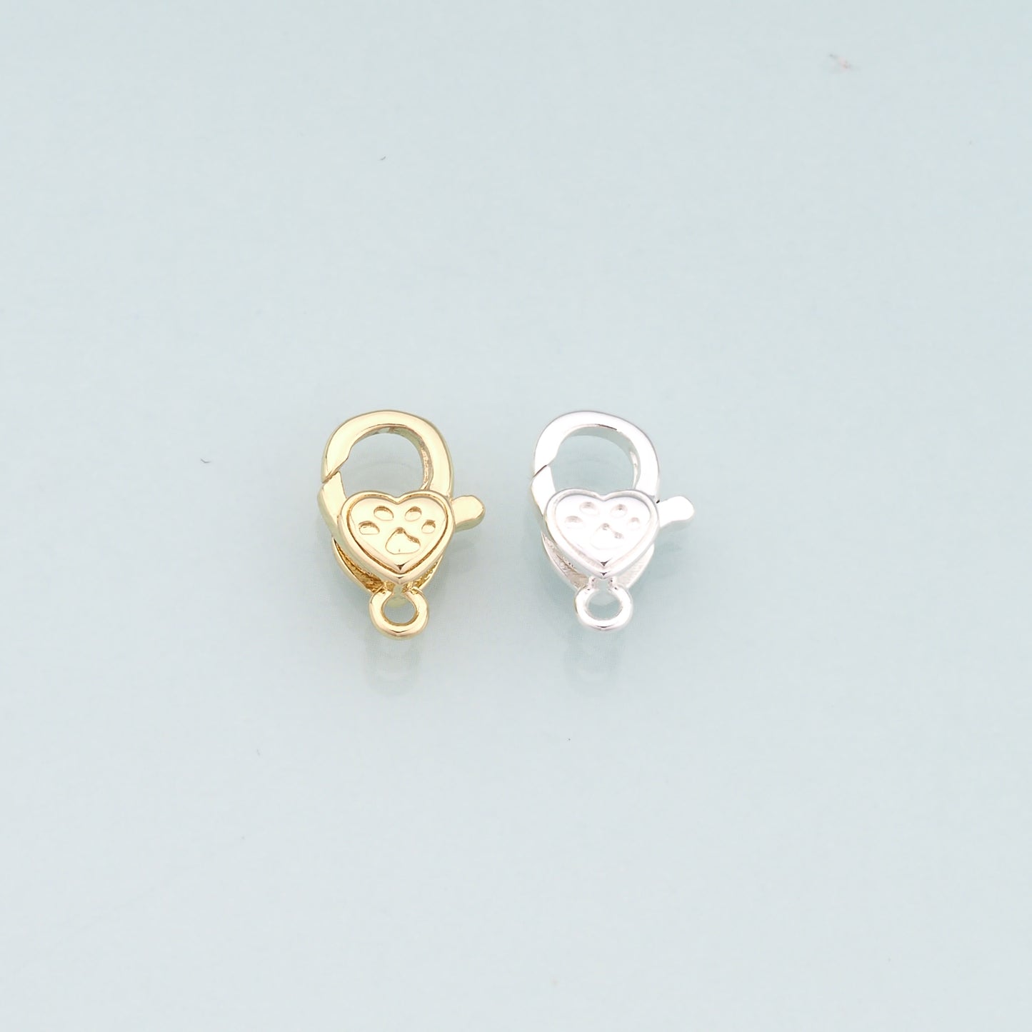 Gold Paw Clasp,18K Gold Filled Lobster Clasp Gold Lobster Claw for DIY Jewelry Finding Necklace Bracelet