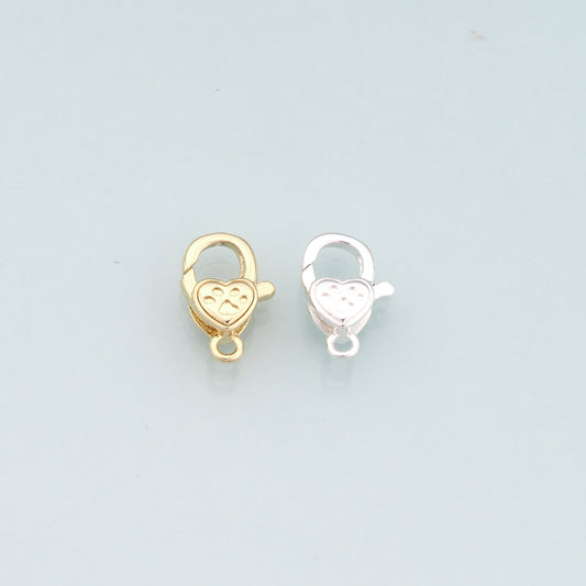 Gold Paw Clasp,18K Gold Filled Lobster Clasp Gold Lobster Claw for DIY Jewelry Finding Necklace Bracelet