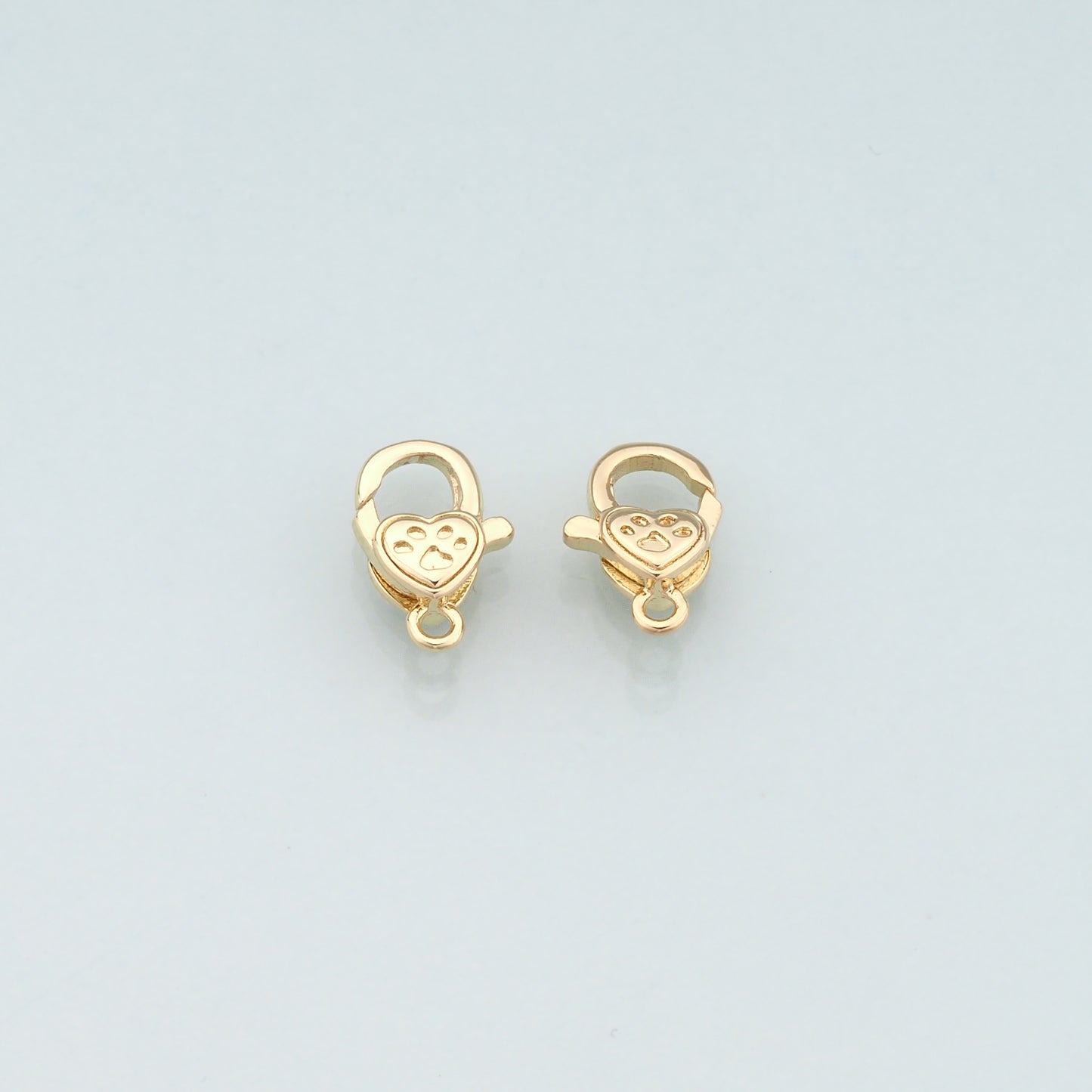 Gold Paw Clasp,18K Gold Filled Lobster Clasp Gold Lobster Claw for DIY Jewelry Finding Necklace Bracelet