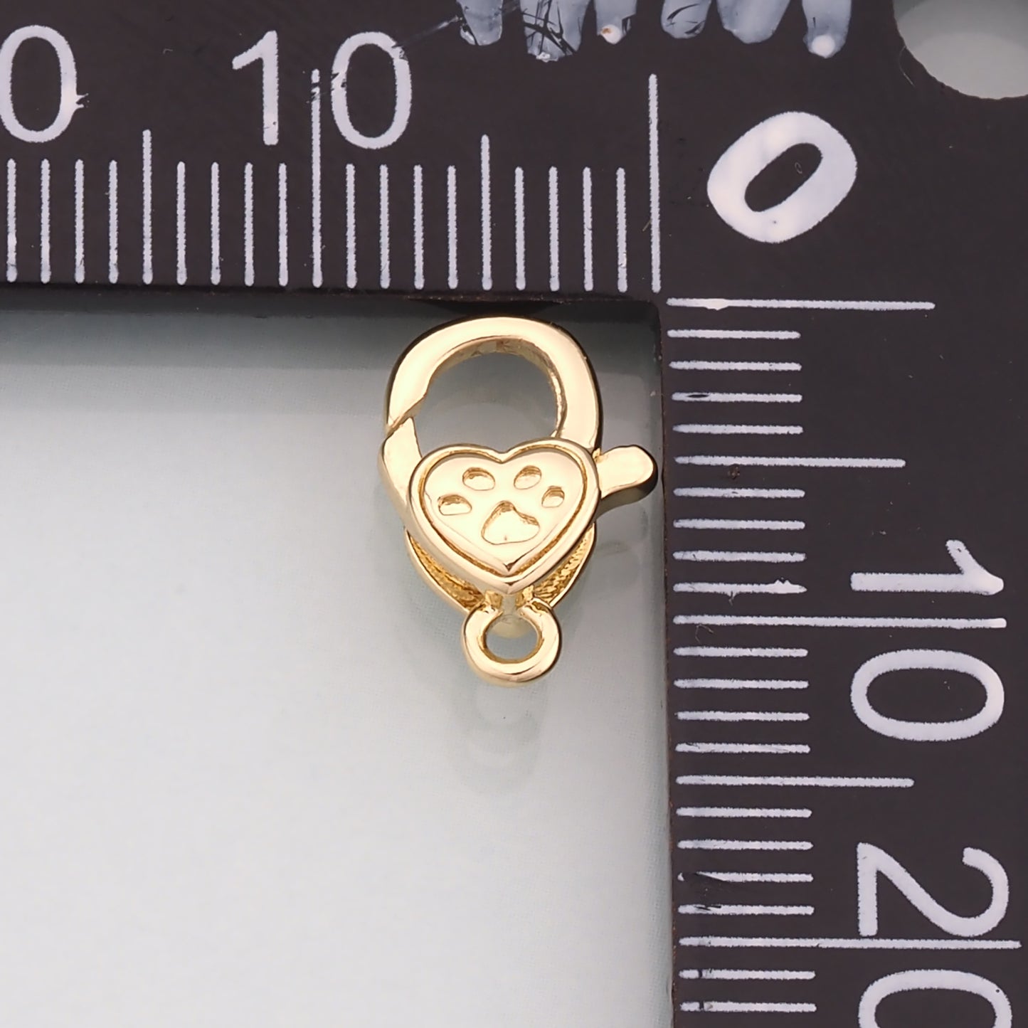 Gold Paw Clasp,18K Gold Filled Lobster Clasp Gold Lobster Claw for DIY Jewelry Finding Necklace Bracelet