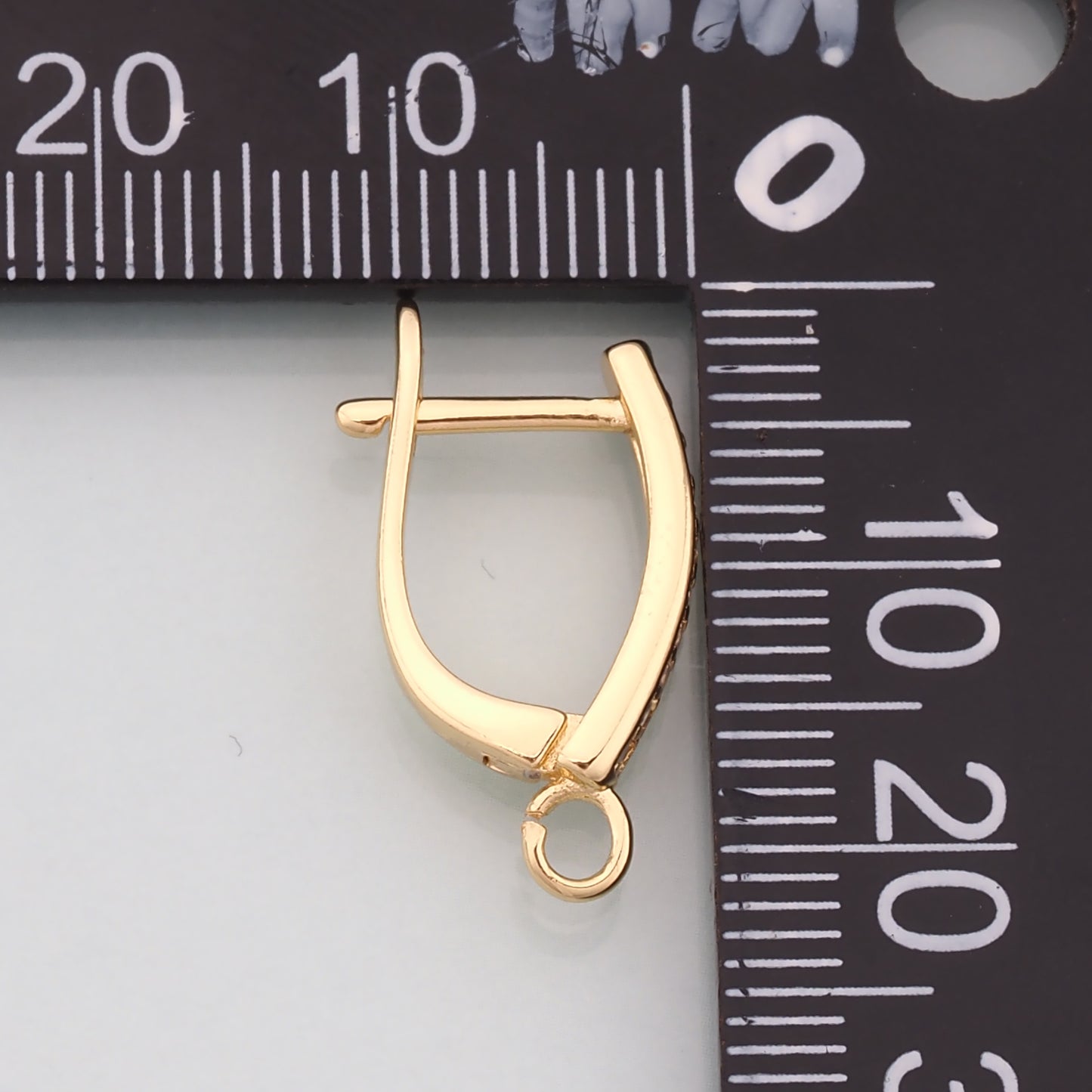 1pair 18K Gold Filled Huggie Earrings Findings,Gold Earrings,Dainty Earrings