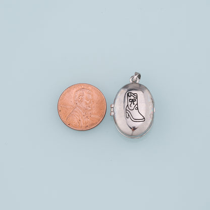 Gold Boots Charms,18K Gold Filled Openable Boots Pendant,Enamel Cowboy Boots Charm Bracelet Necklace for DIY Jewelry Making Supply