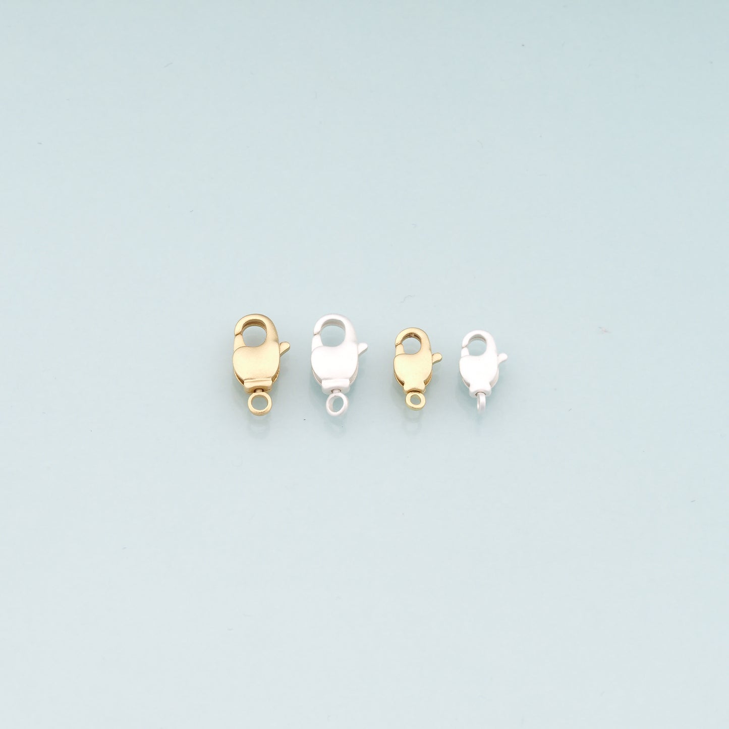 Gold Clasp,18K Gold Filled Lobster Clasp Gold Lobster Claw for DIY Jewelry Finding Necklace Bracelet