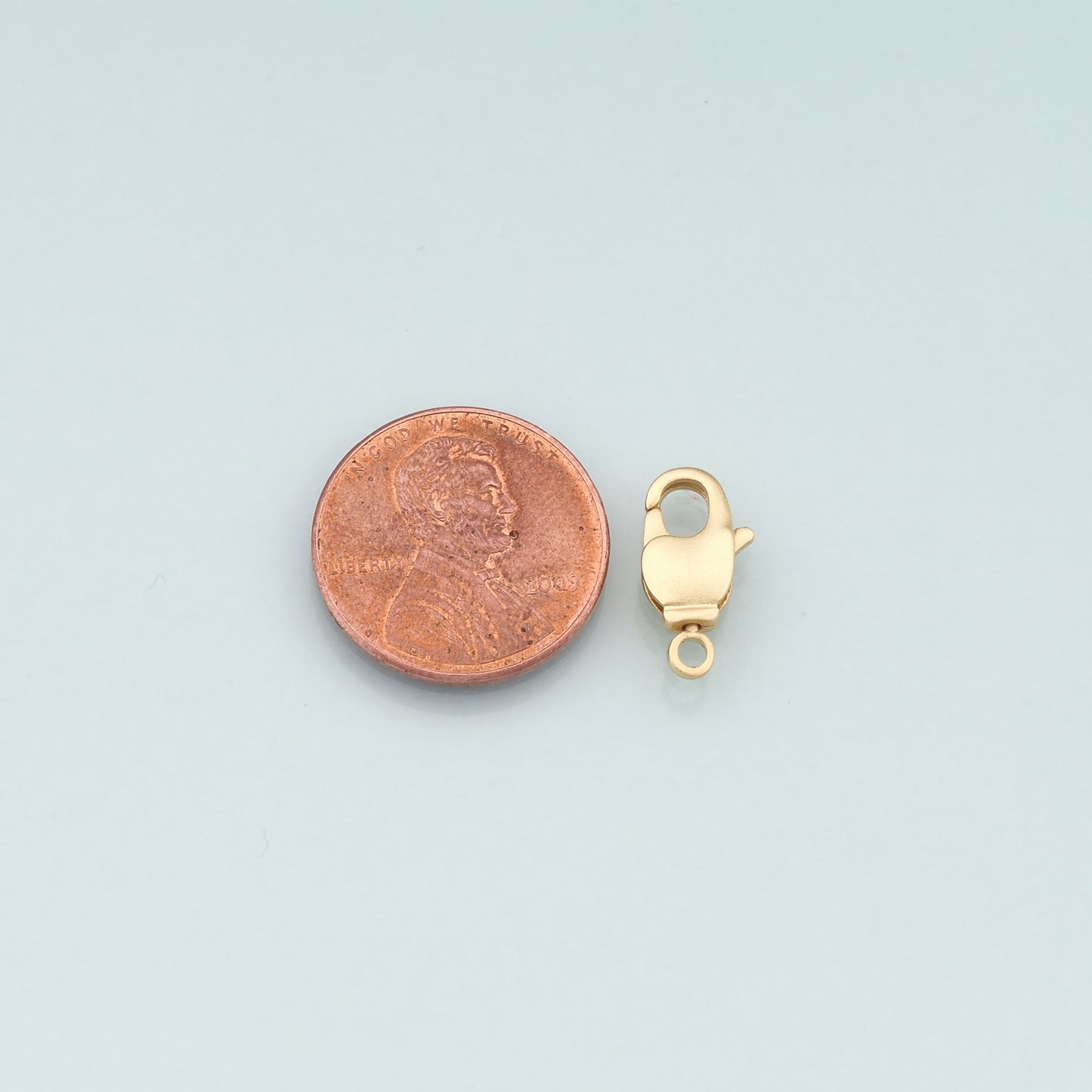 Gold Clasp,18K Gold Filled Lobster Clasp Gold Lobster Claw for DIY Jewelry Finding Necklace Bracelet