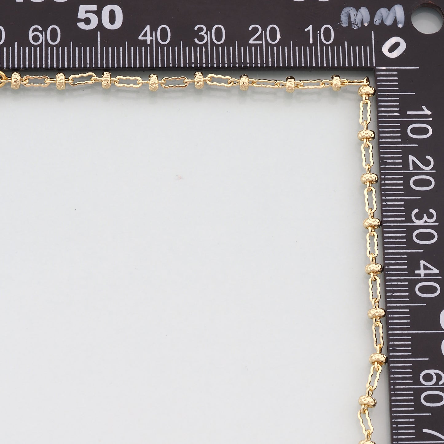 Gold Geometry Chain,18K Gold Filled Geometry for Necklace Bracelet DIY Jewelry Making Supply