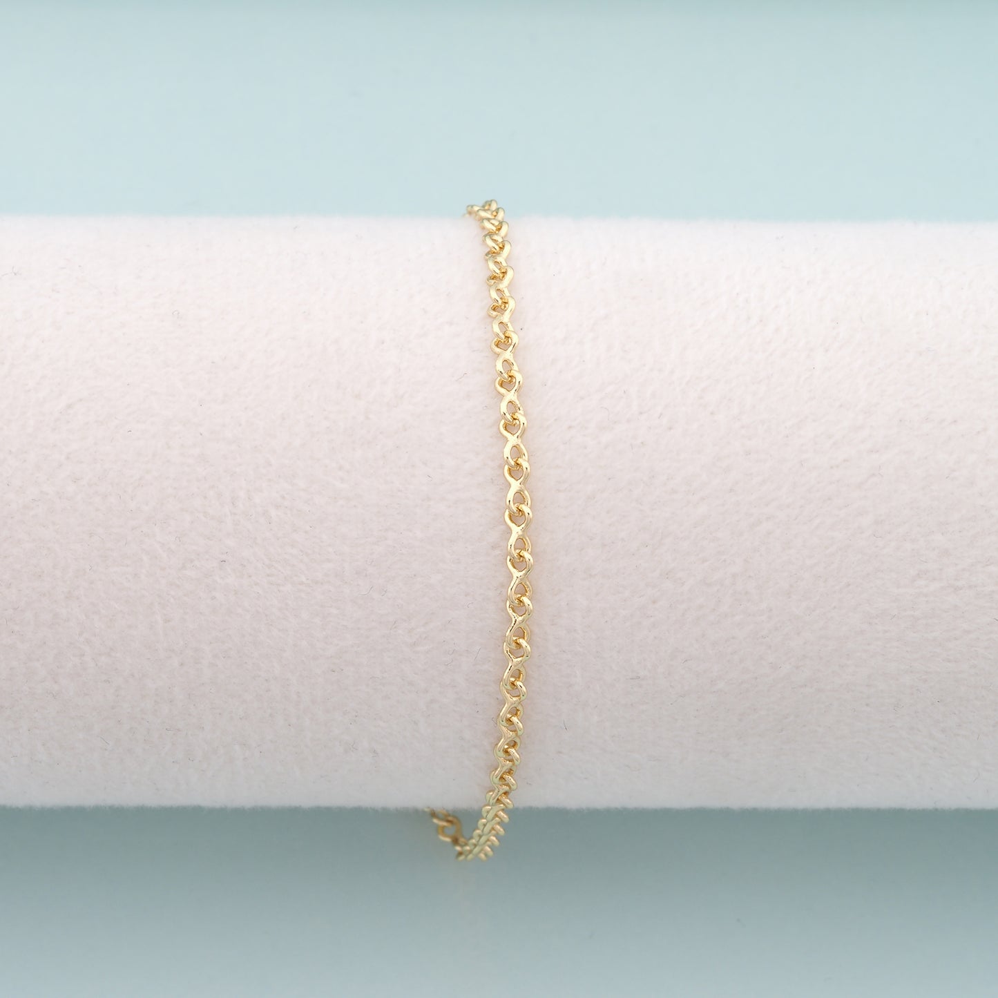 Gold Geometry Chain,18K Gold Filled Geometry for Necklace Bracelet DIY Jewelry Making Supply