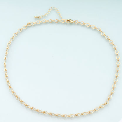 Gold Infinity Chain,18K Gold Filled Infinity for Necklace Bracelet DIY Jewelry Making Supply