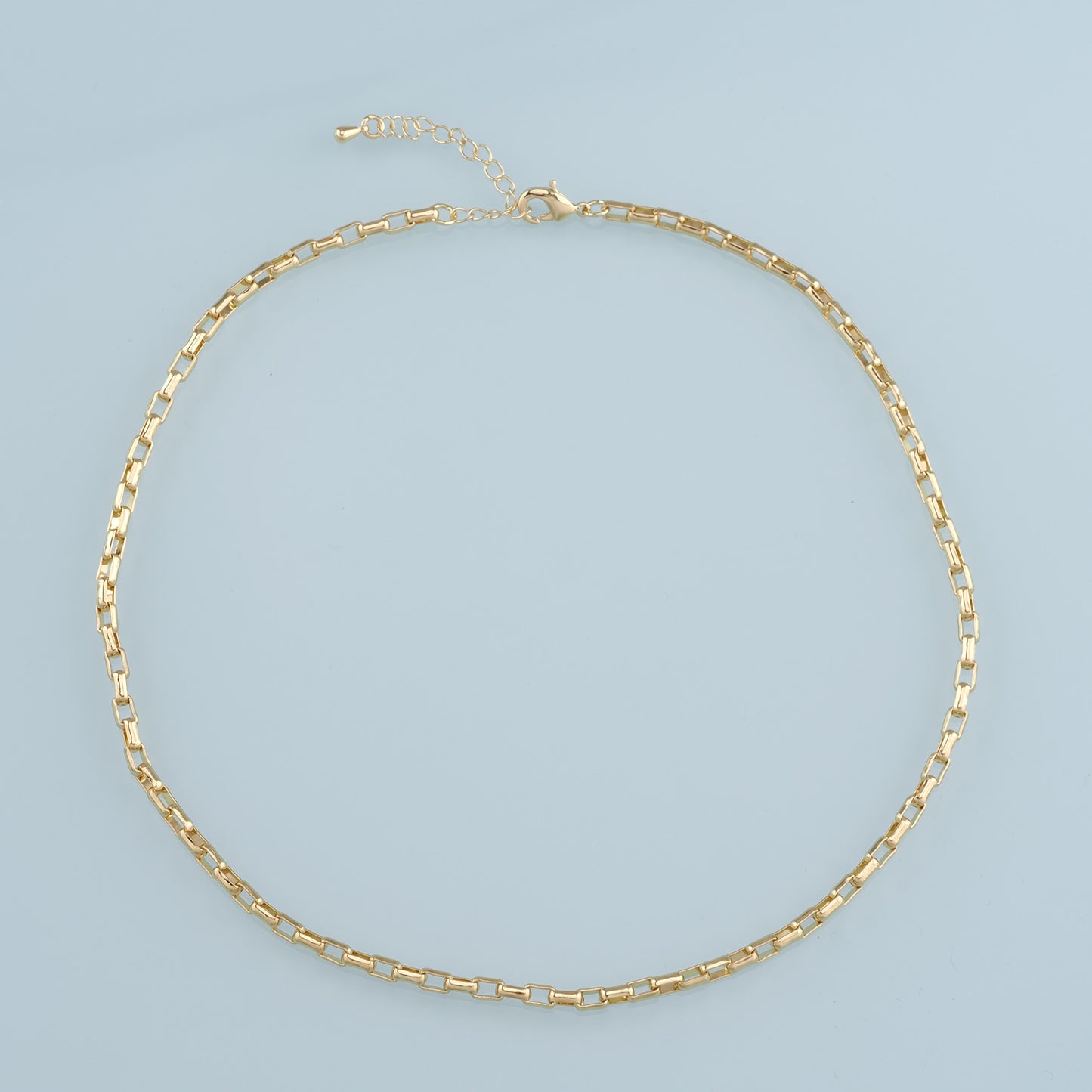 Gold Oval Chain,18K Gold Filled Oval for Necklace Bracelet DIY Jewelry Making Supply