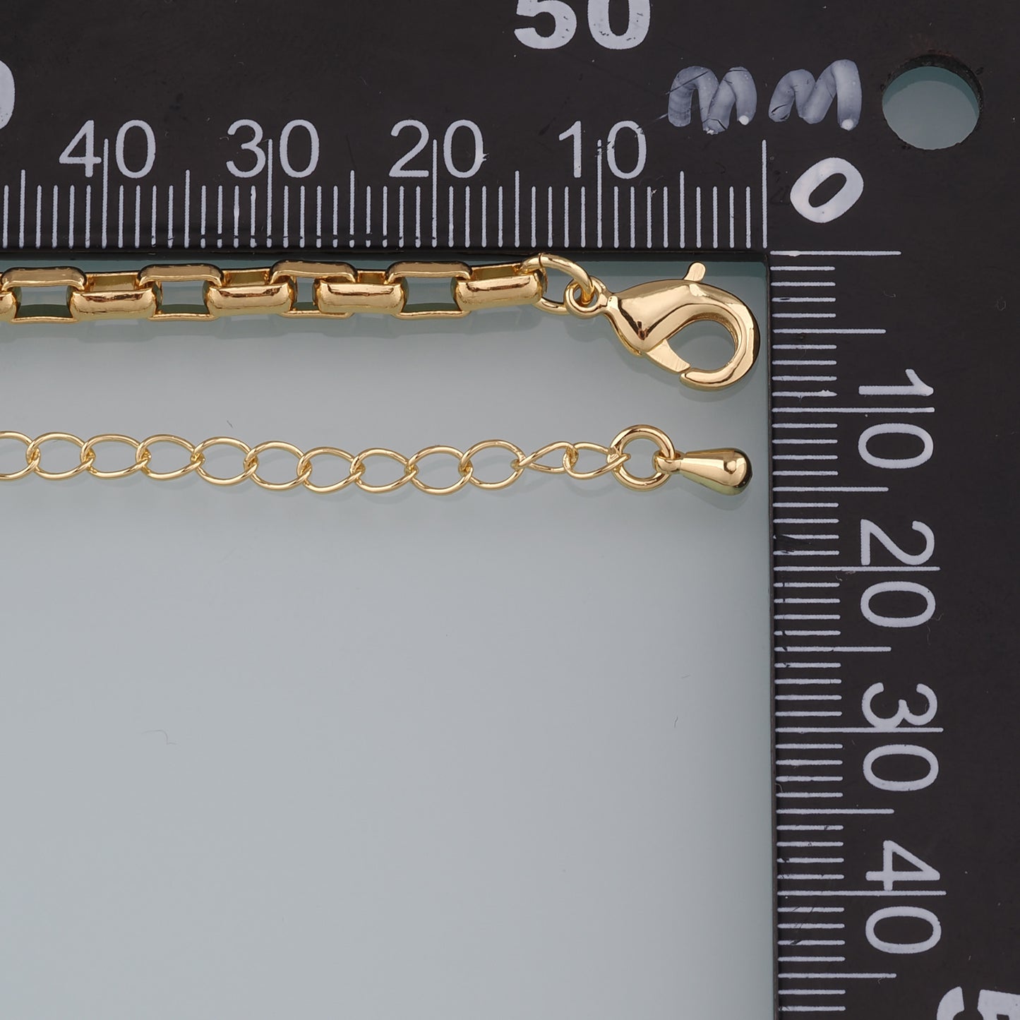Gold Oval Chain,18K Gold Filled Oval for Necklace Bracelet DIY Jewelry Making Supply