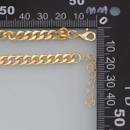 Gold Oval Chain,18K Gold Filled Twisted Oval for Necklace Bracelet DIY Jewelry Making Supply