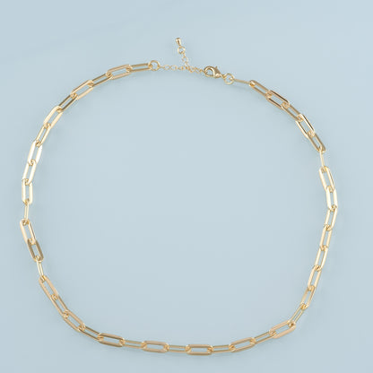 Gold Oval Chain,18K Gold Filled Oval for Necklace Bracelet DIY Jewelry Making Supply