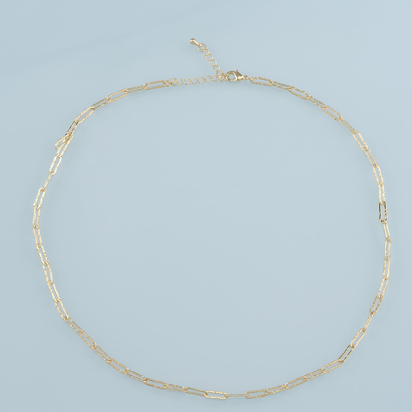 Gold Oval Chain,18K Gold Filled Oval for Necklace Bracelet DIY Jewelry Making Supply