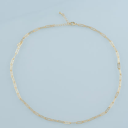 Gold Oval Chain,18K Gold Filled Oval for Necklace Bracelet DIY Jewelry Making Supply