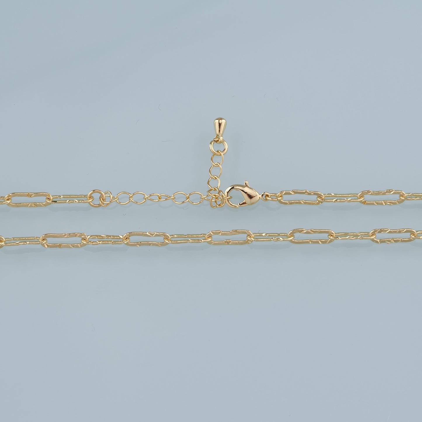 Gold Oval Chain,18K Gold Filled Oval for Necklace Bracelet DIY Jewelry Making Supply