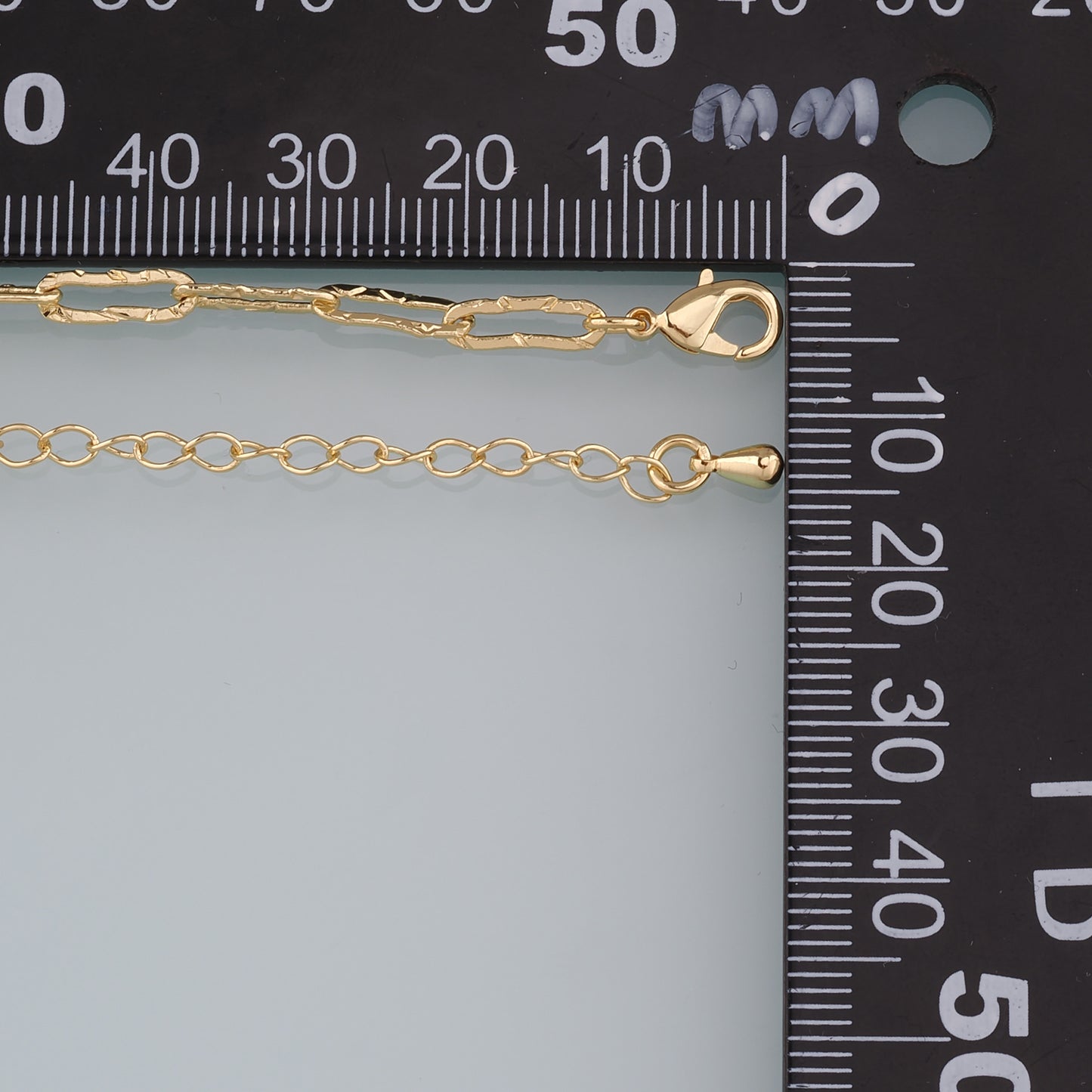 Gold Oval Chain,18K Gold Filled Oval for Necklace Bracelet DIY Jewelry Making Supply