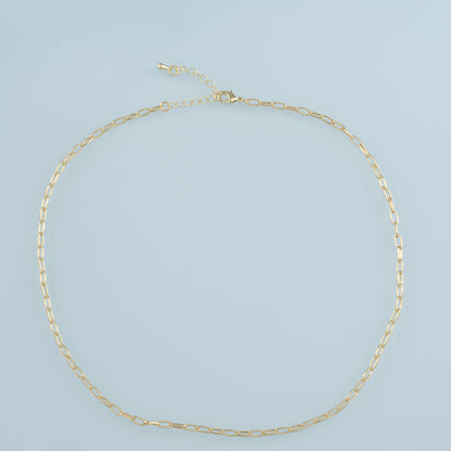 Gold Oval Chain,18K Gold Filled Oval for Necklace Bracelet DIY Jewelry Making Supply