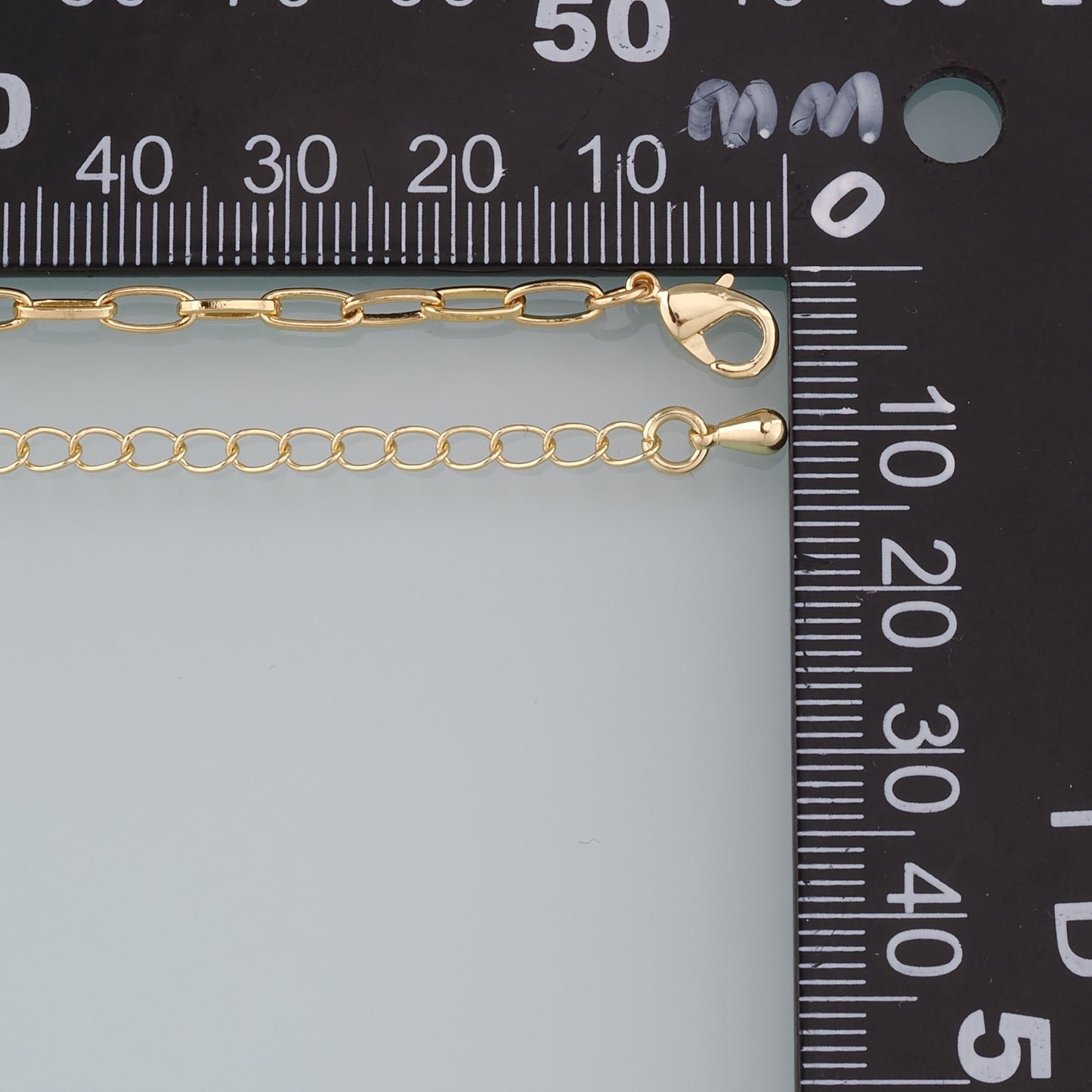 Gold Oval Chain,18K Gold Filled Oval for Necklace Bracelet DIY Jewelry Making Supply