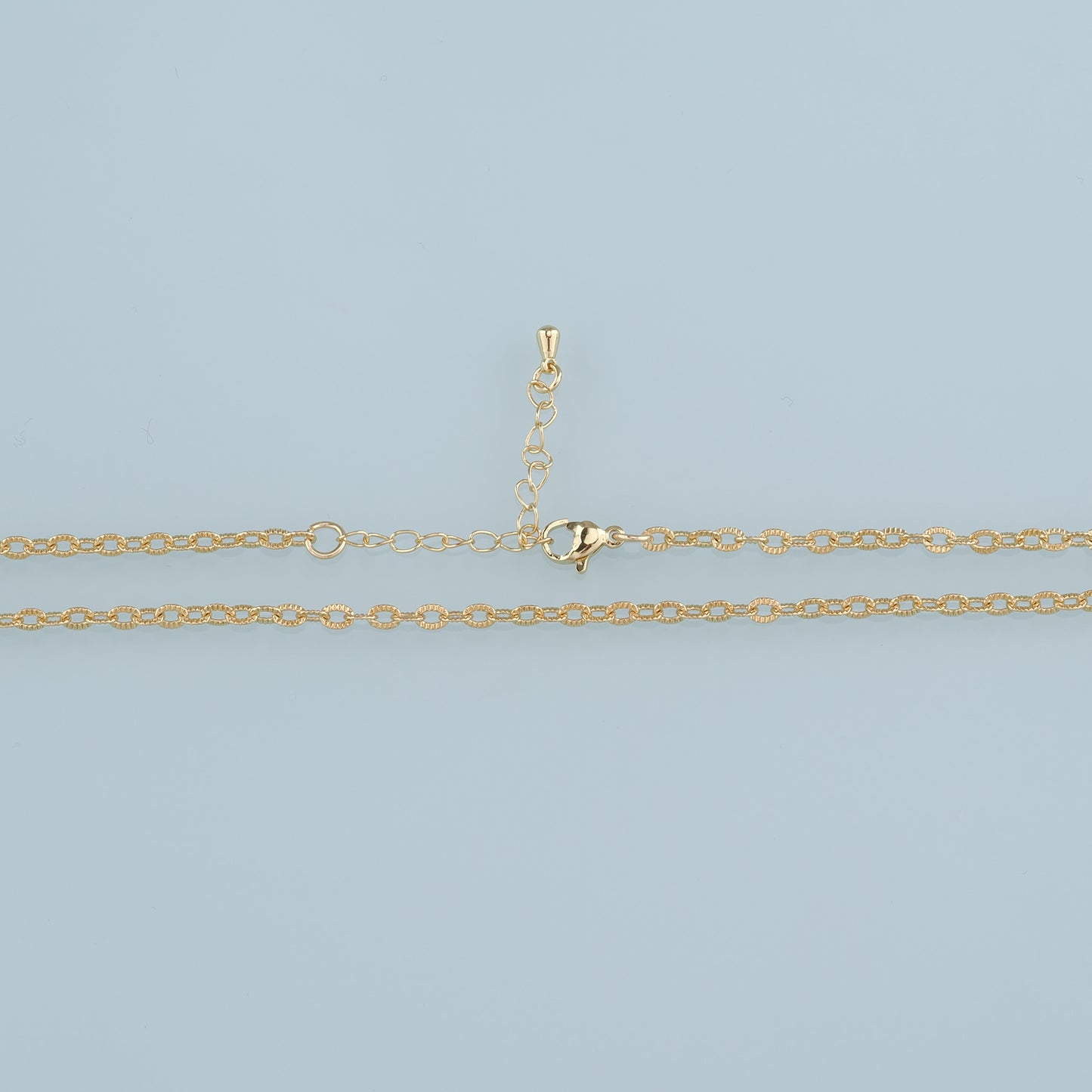 Gold Oval Chain,18K Gold Filled Oval for Necklace Bracelet DIY Jewelry Making Supply
