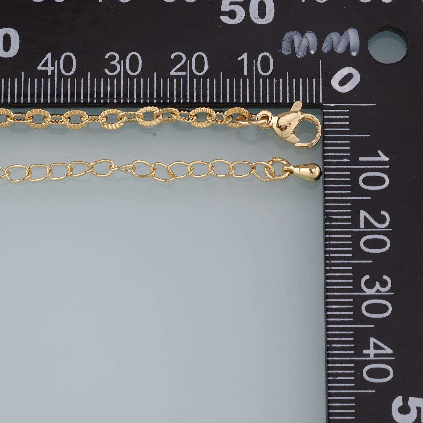 Gold Oval Chain,18K Gold Filled Oval for Necklace Bracelet DIY Jewelry Making Supply