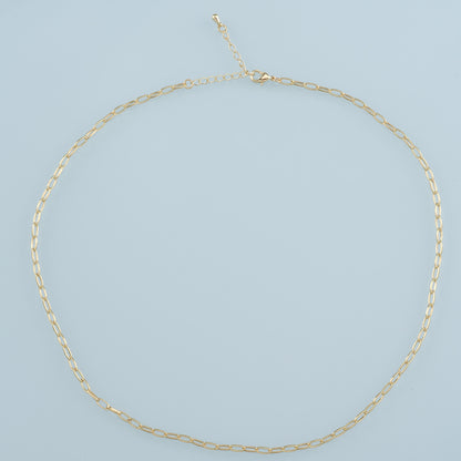 Gold Oval Chain,18K Gold Filled Oval for Necklace Bracelet DIY Jewelry Making Supply