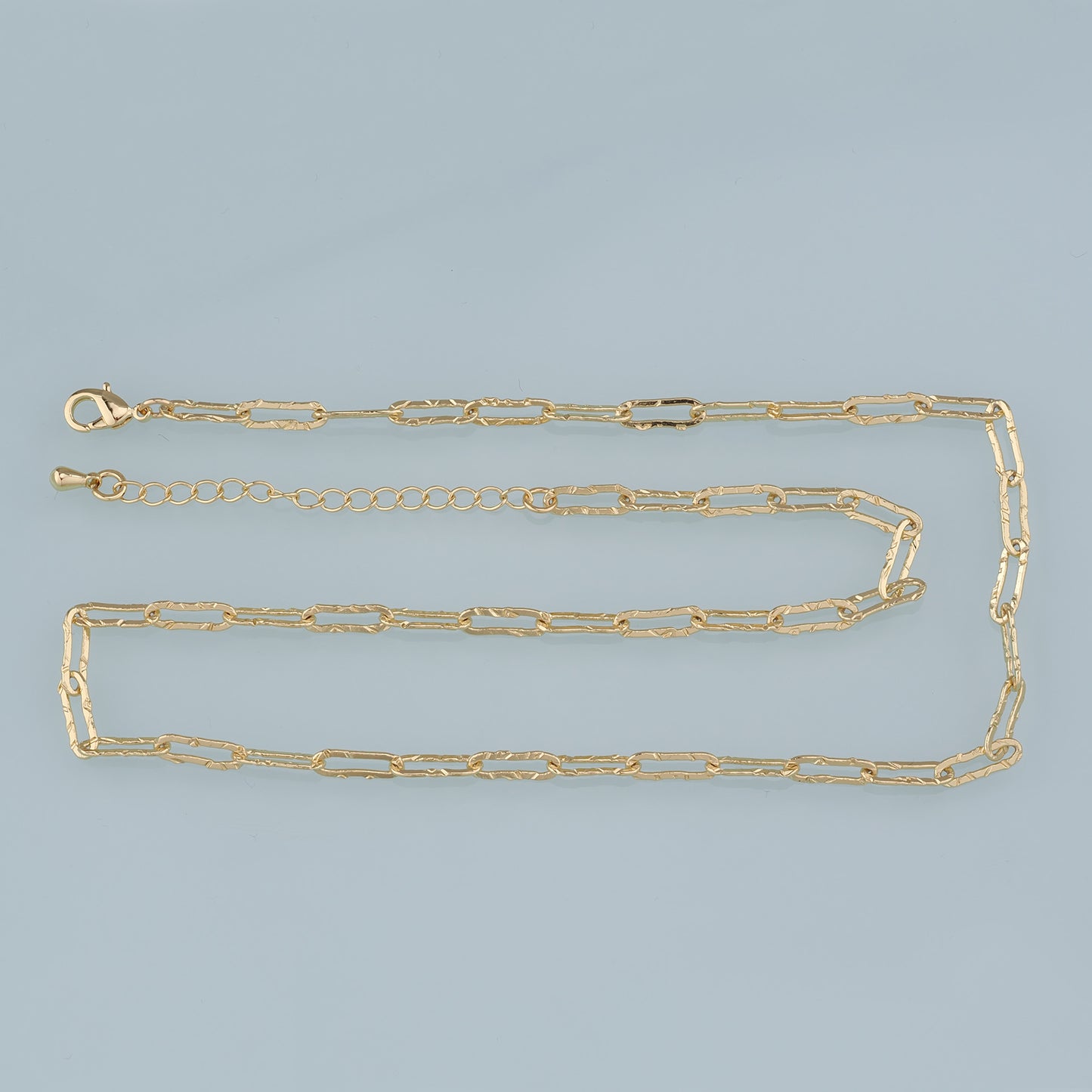 Gold Oval Chain,18K Gold Filled Oval for Necklace Bracelet DIY Jewelry Making Supply