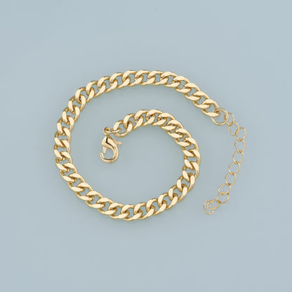 Gold Adjustable Chain,18K Gold Filled Twist Oval Bracelet,Semi Finished Bracelets,Bracelets for Jewelry Making